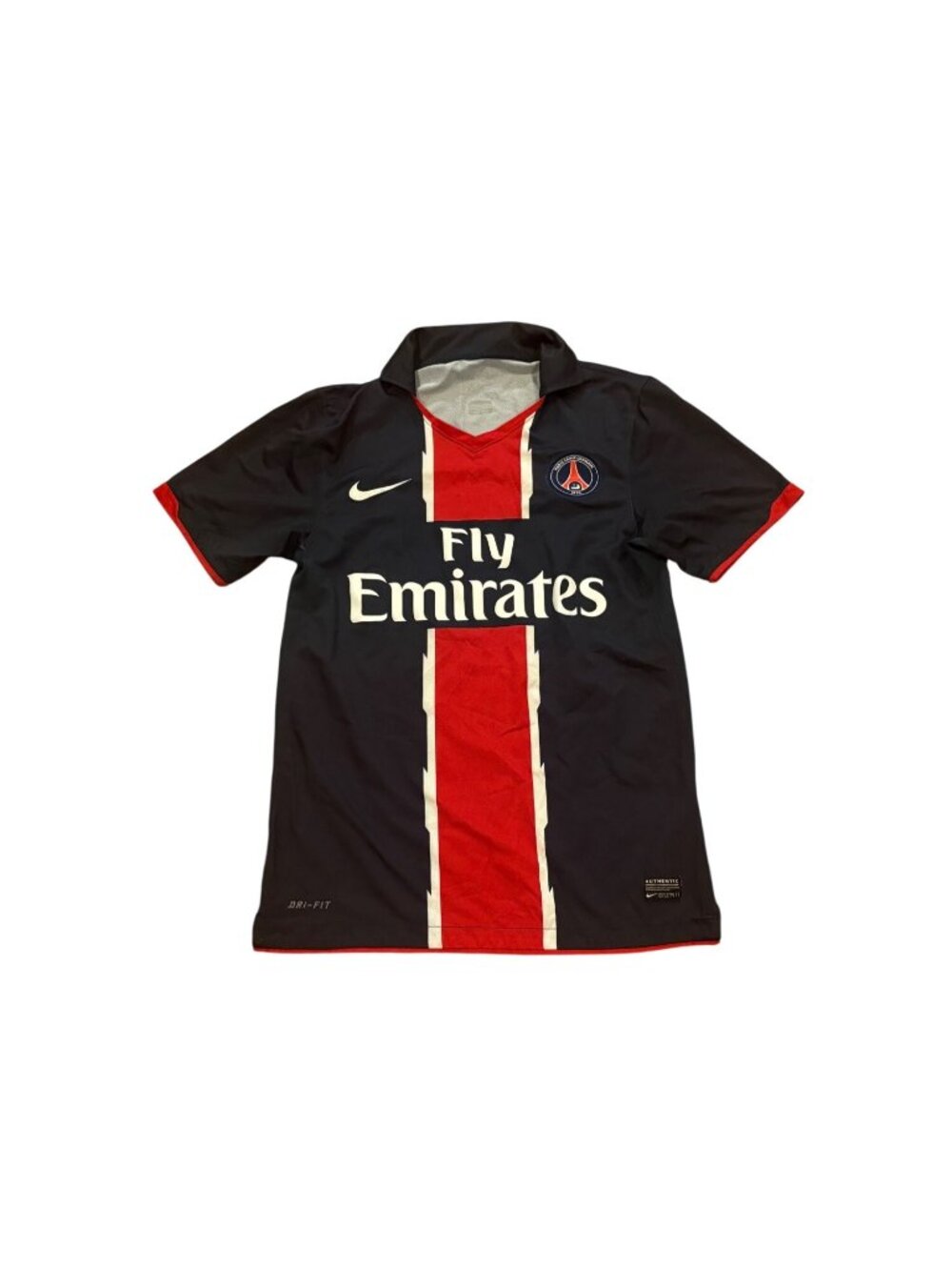 Nike 2010-11 Paris Saint-Germain Away Kit Soccer Jersey Ligue 1 Men's Small